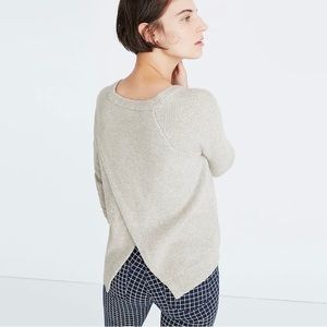 Madewell Province Cross-Back Pullover Sweater